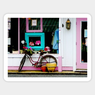 Bicycles - Bicycle By Antique Shop Sticker